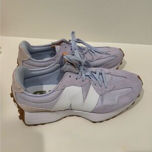 New Balance Women’s Lavender 327 Sneakers